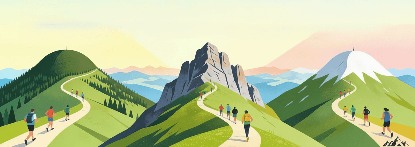Die drei Gipfel Grand Ballon in Frankreich, Belchenfluh in der Schweiz und Belchen in Deutschland.