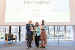 Les gagnant et gagnantes du prix du BioCampus Investor Day