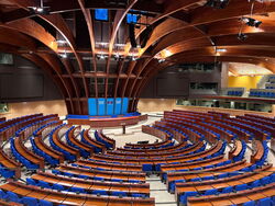 salle des séances du Conseil de l’Europe