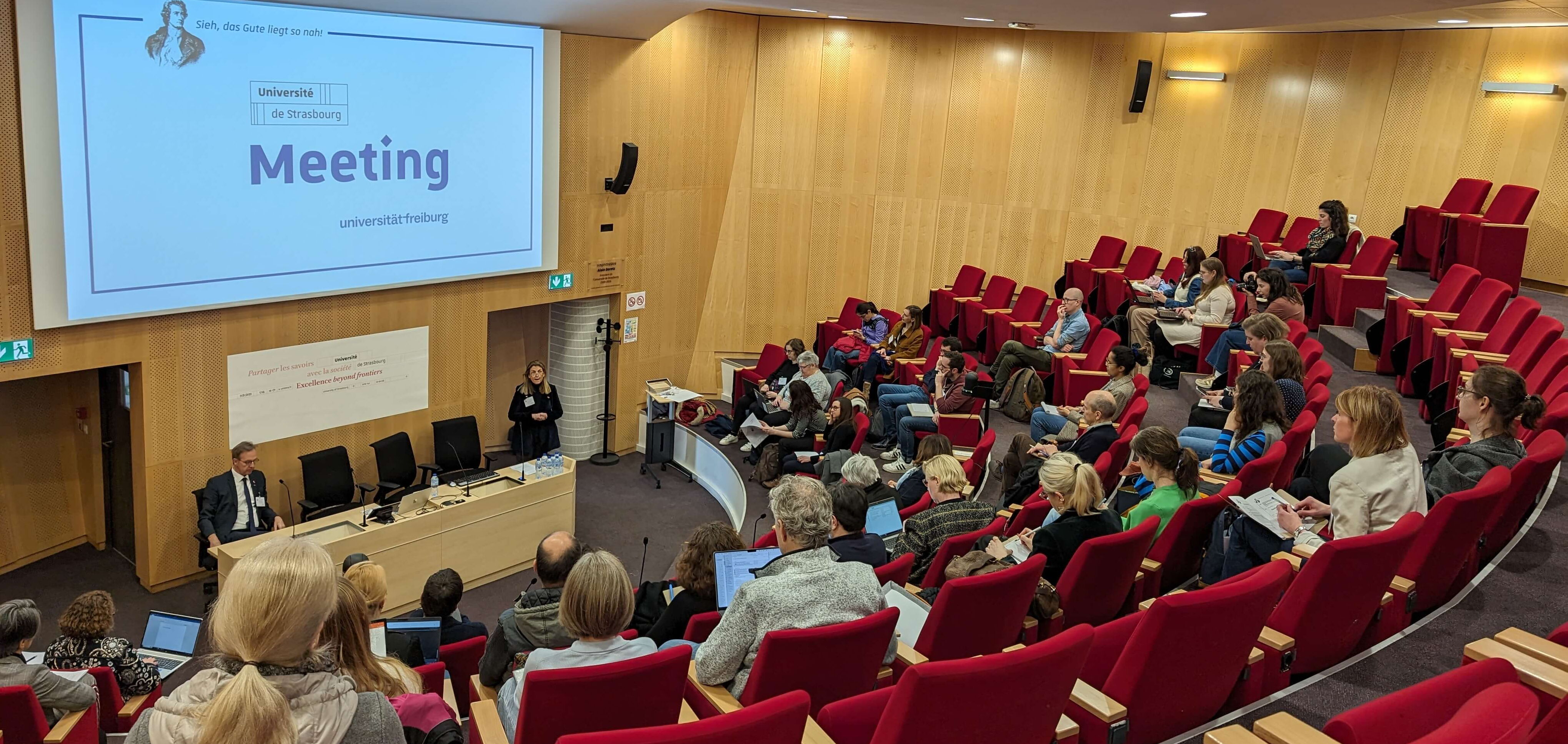 Échange de personnel à l'Université de Strasbourg