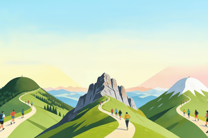 Die drei Gipfel Grand Ballon in Frankreich, Belchenfluh in der Schweiz und Belchen in Deutschland.
