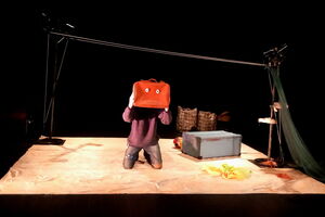 Scene on a stage. Eucor