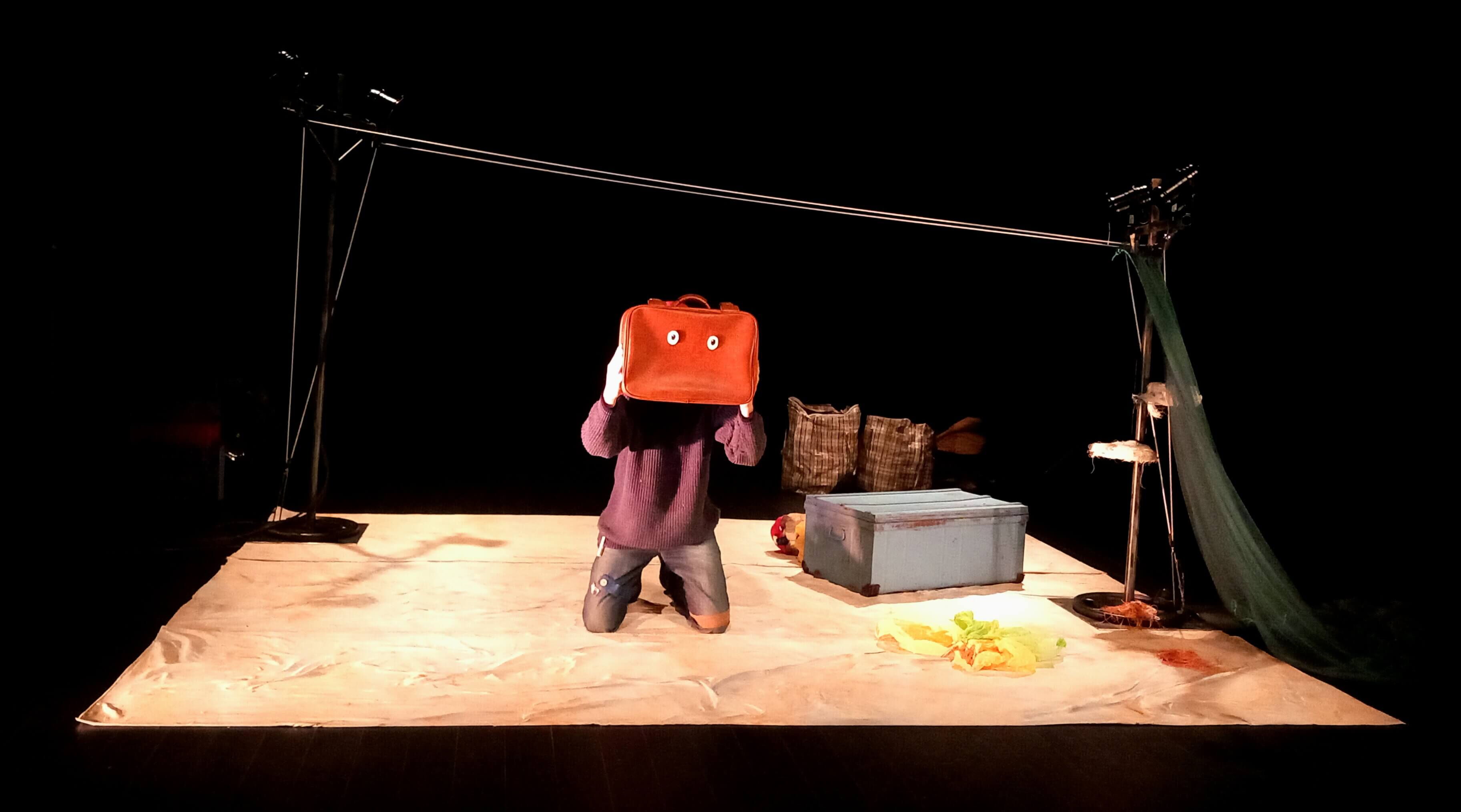 Szene auf einer Bühne. Eucor