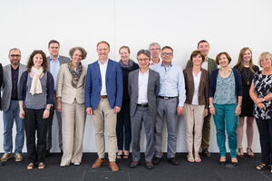 Teilnehmerinnen und Teilnehmer am Bibliothekstreffen