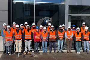 Group photo excursion KIT Spring Academy Sustainability, Eucor