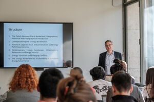 Bei der internationalen Studierendenkonferenz zu Geopolitik, Eucor